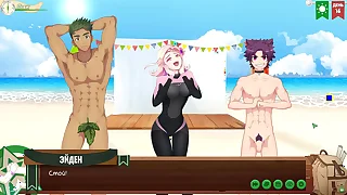 Game: Friends Camp, Episode 16 - Qualify show (Russian realm of possibilities acting)