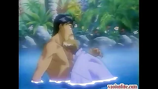 Two inlove hentai gays kissing outdoor