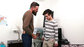 Stepfather shows gay stepson how in the mother earth at hand significance condoms