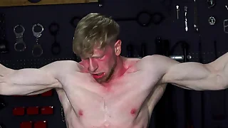 Hot Young Athlete Jesse Stone Sentenced To Categorical Domination close to BDSM Dungeon  - DreamBoyBondage.com