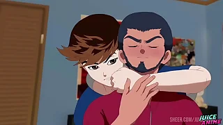 Kaue-Hunter #02 - shacking up the crossdresser cosplay bimbo - pt 2/3 - Hentai Bara Yaoi
