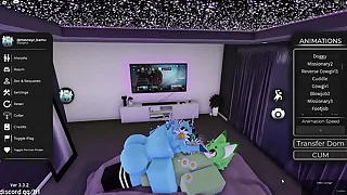 Roblox Furry Gay teniendo sexo oral...( SNO / MX RLN )