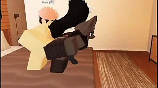 Roblox, furry, reception room