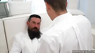 Hot age-old men for the benefit of blissful sex coupled with boy gays Elders Garrett