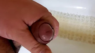 Golden Shower and Cum in the Shower