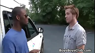 Blacks On Boys - Gay Hardcore Blowjob And Fuck Video 17
