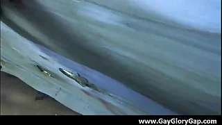 Gay hardcore gloryhole sexual connection porn with an increment of hellacious gay handjobs 11