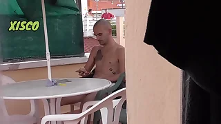 En mi terraza vecinos mirones