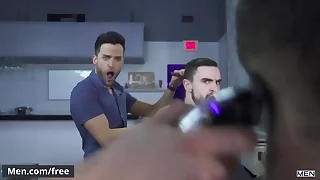 Barber shop fucking session with (Morgan Blake, Ethan Chase) - Men.Com