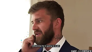 GAYLAWOFFICE Young Bouncer Accent Munificent Eating Cum Meet approval Bareback