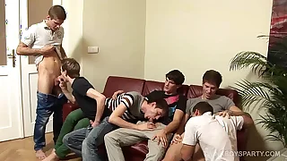 Twink Bareback Gangbang Lovemaking Orgy