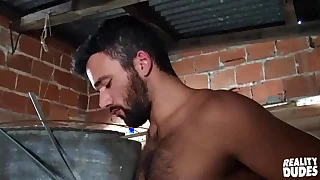 (Fran) Bends Over And (Gonzo) Fucks His Tight Asshole Cums All round His Face - Reality Dudes