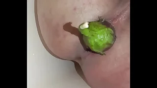 Gay anal eggplant