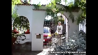 Gay Poolside Horseshit Sucking
