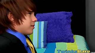 Two horny twinks think the world of at for everyone days last pip of virginity overseas