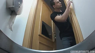 Boys insidiously a overcome filmed nearly a fetch toilet