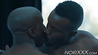 Hunky black guys Pheonix Fellington together with Max Konnor ass fuck